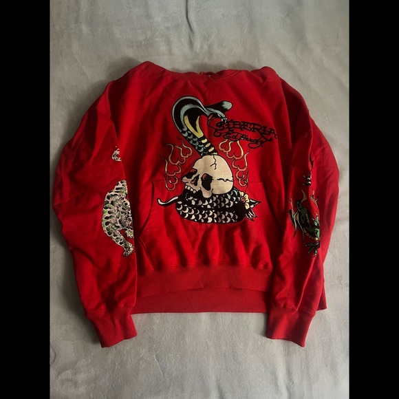 Siberia Hills x Ed Hardy hoodie - Picture 3 of 3